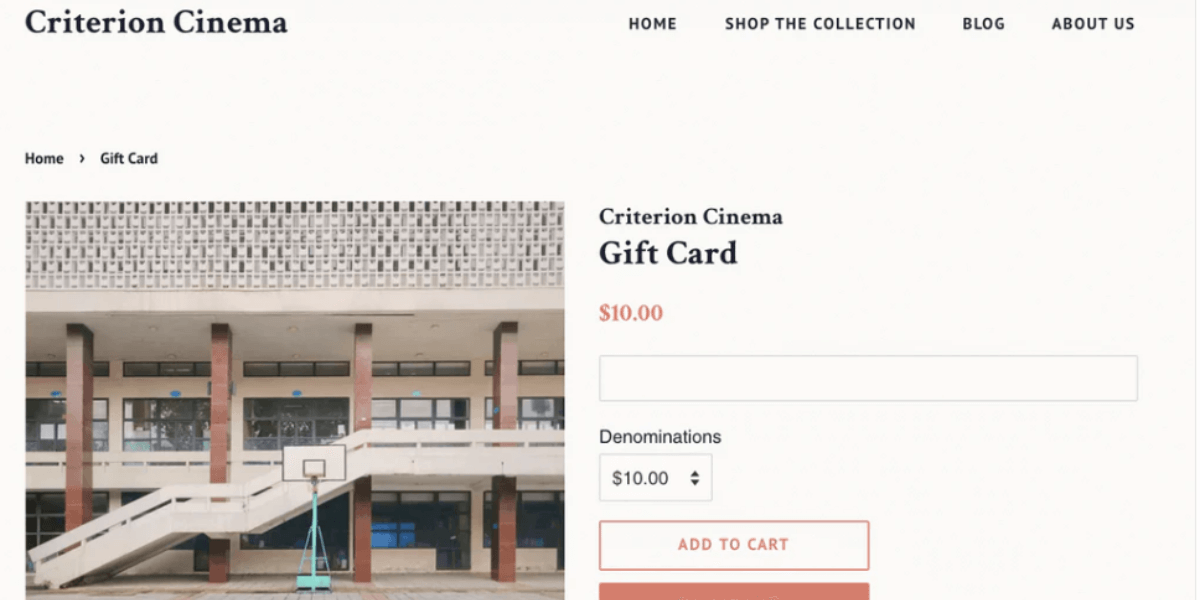 gift cards shopify
